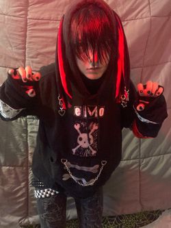 emo hoodie